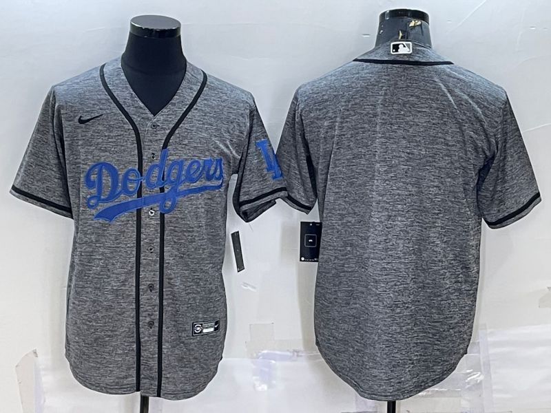 Men Los Angeles Dodgers Blank Grey hemp ash 2022 Nike MLB Jerseys->los angeles dodgers->MLB Jersey